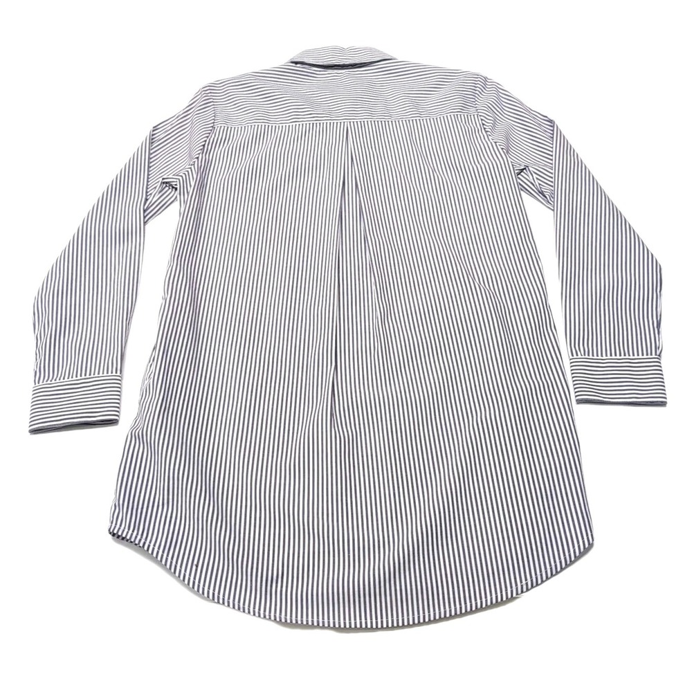 J. McLaughlin Arissa Tunic Dress Sz XS Purple White Striped Long Sleeve NEW NWT - Picture 6 of 16